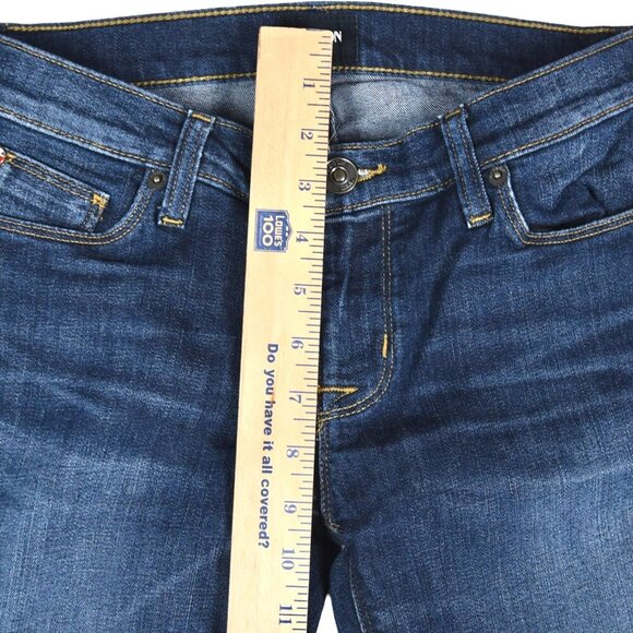 Hudson Ankle Krista Super Skinny Jeans in Niya Color Size 26 Dark wash - Picture 7 of 9